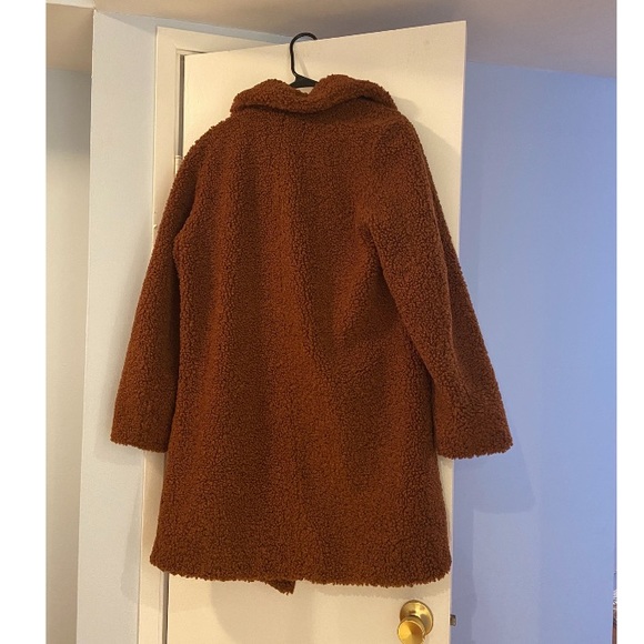 SOLD NWT Pure Navy Faux Fur Coat - Picture 5 of 5